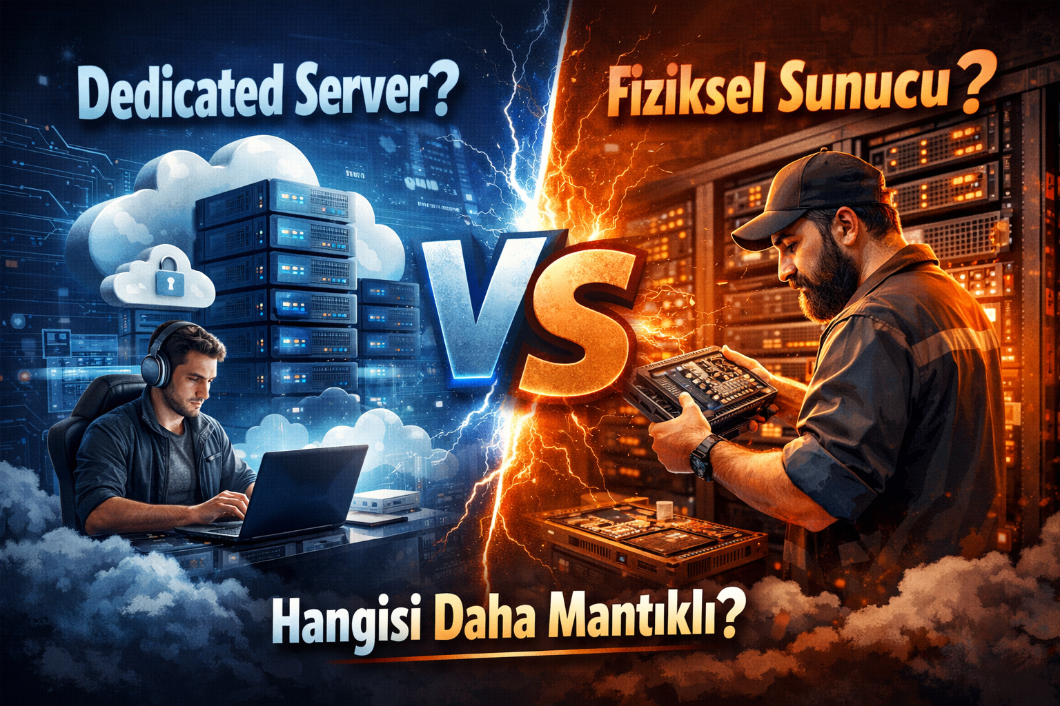 Dedicated Server mı Fiziksel Sunucu mu? Hangisi Daha Mantıklı?