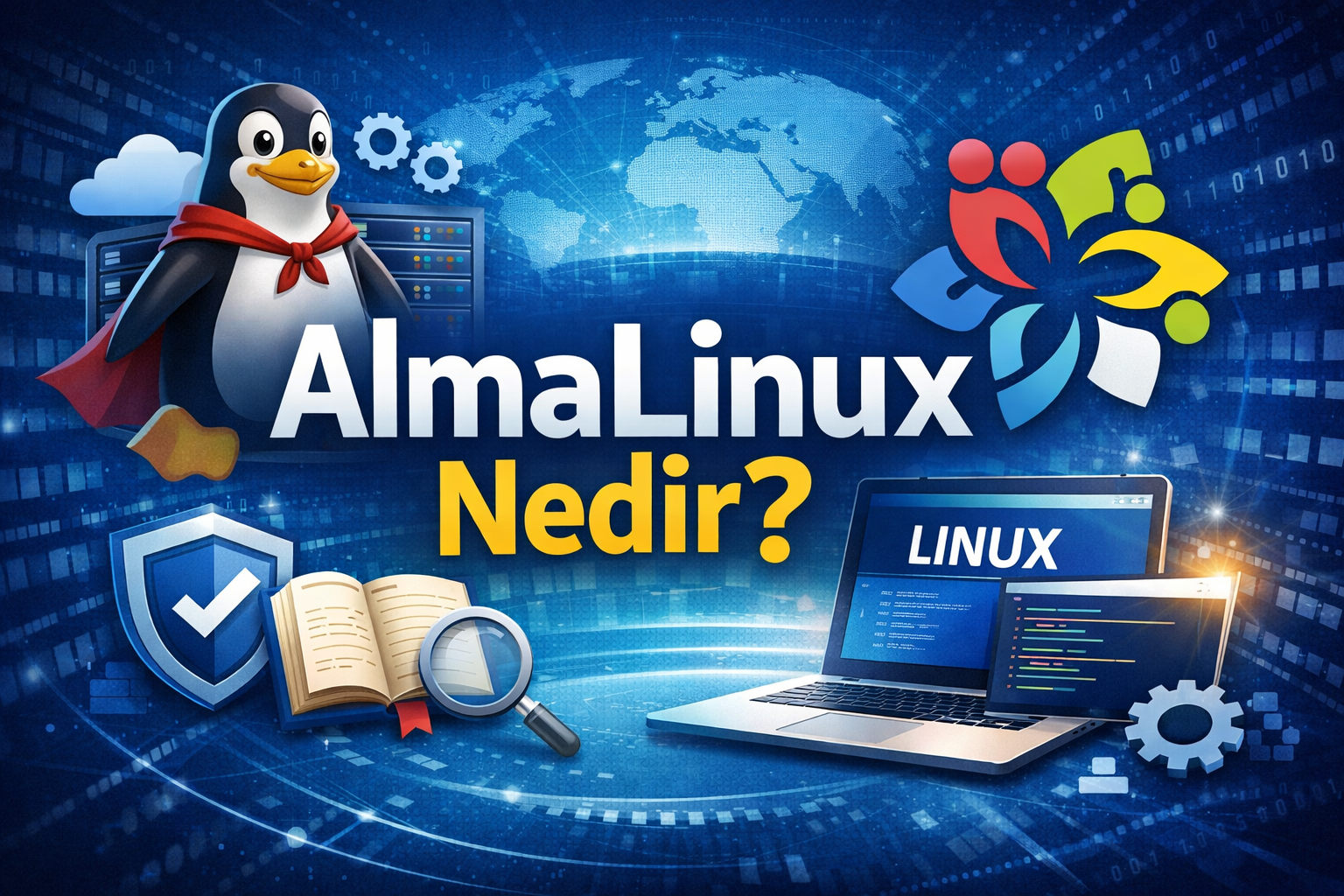 AlmaLinux Nedir? Ne İşe Yarar? (Detaylı ve SEO Uyumlu Rehber)