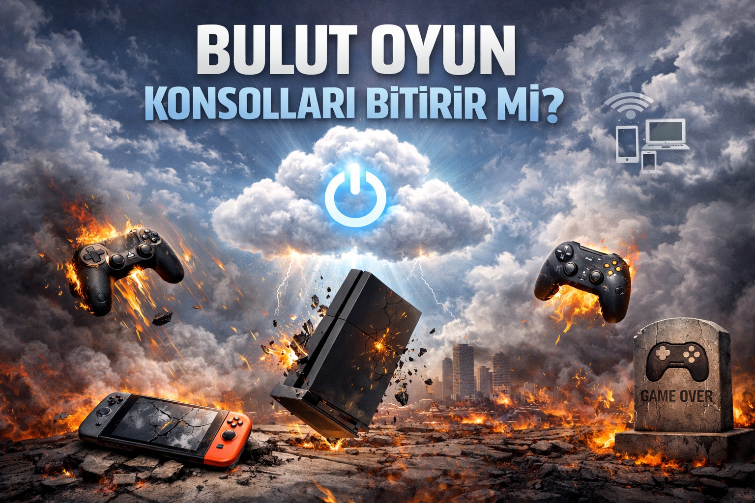 Bulut Oyun (Cloud Gaming) Konsolları Bitirir mi?
