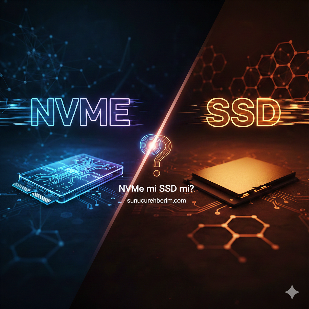 NVMe mi SSD mi? Sunucu Performansına Etkisi